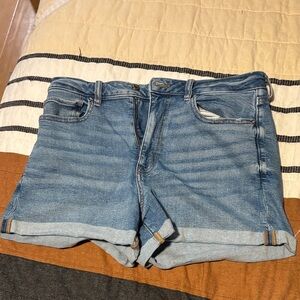 American Eagle Outfitters Light Blue Jean Shorts